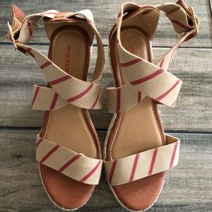 Maurices espadrille wedge sandals